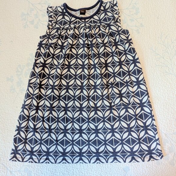 Tea collection sleeveless swing dress size 7 - Picture 1 of 5